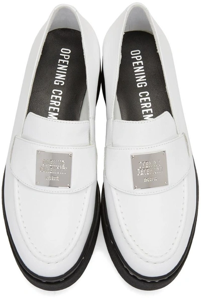 Shop Opening Ceremony White Platform Agnees Loafers