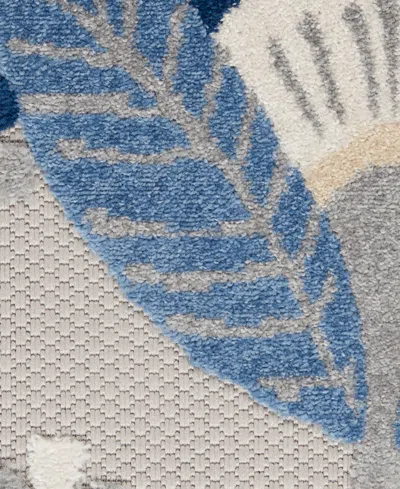 Nourison Home Aloha Alh25 7' X 10' Outdoor Area Rug In Multi