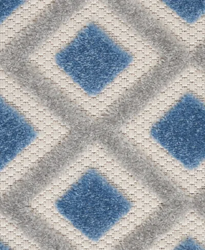 Nourison Home Aloha Alh26 7' X 10' Outdoor Area Rug In Multi