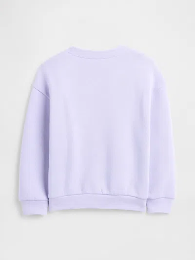 Gap Factory Babygap Graphic Sweatshirt In Purple