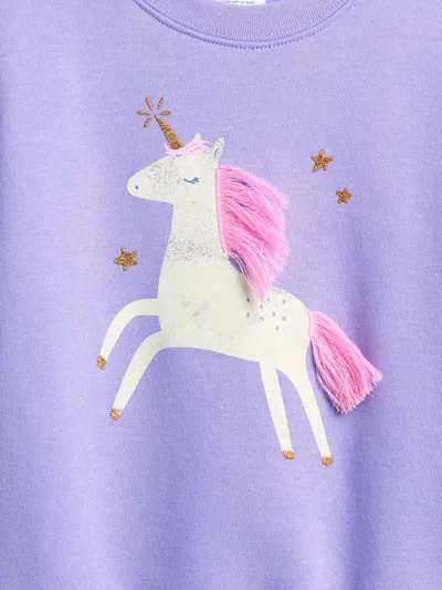 Gap Factory Babygap Graphic Sweatshirt In Purple