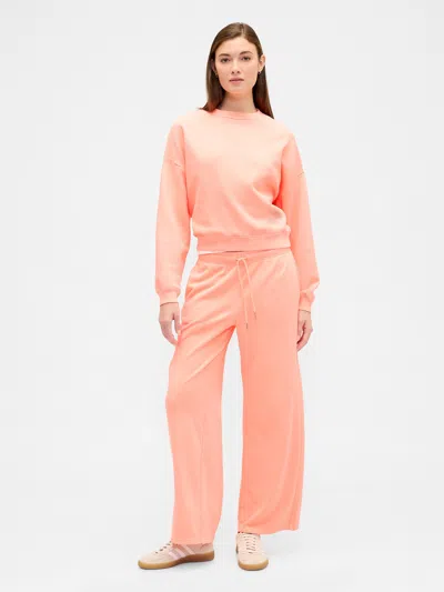 Gap Factory Relaxed Straight-leg Sweatpants In Pink
