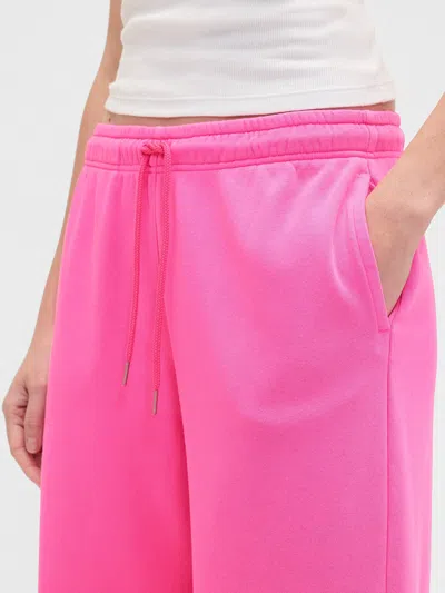 Gap Factory Relaxed Straight-leg Sweatpants In Pink