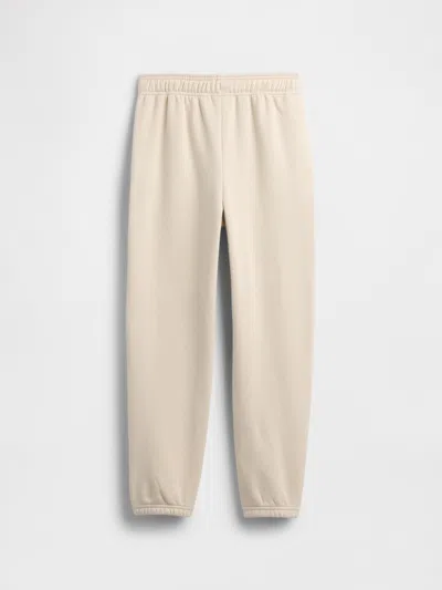 Gap Factory Kids Relaxed Gap Logo Joggers In Metallic