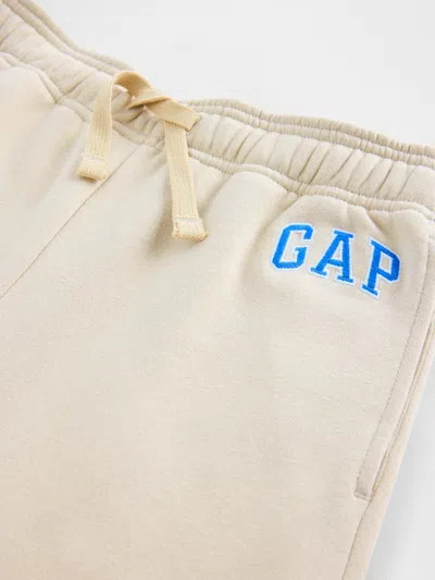 Gap Factory Kids Relaxed Gap Logo Joggers In Metallic