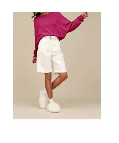 Ugg Scuffette Chalet Slippers In White