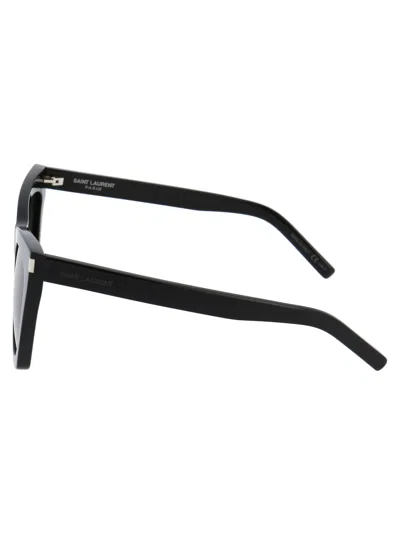 Saint Laurent Sl 214 Kate Sunglasses In Black