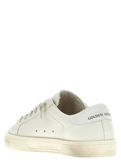 Golden Goose May Sneakers In White
