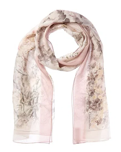 Dior Saisons Silk Scarf In Multi