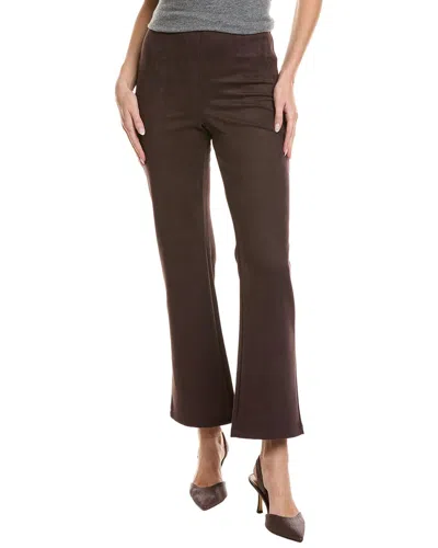 Ellen Tracy Semi-flare Pant In Brown