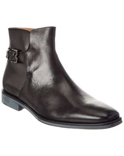 Bruno Magli Rubino Leather Boot In Black