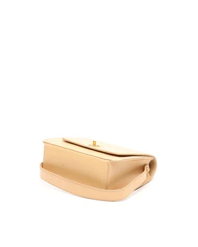 Pre-owned Chanel Quilted Flap Bag In Sand