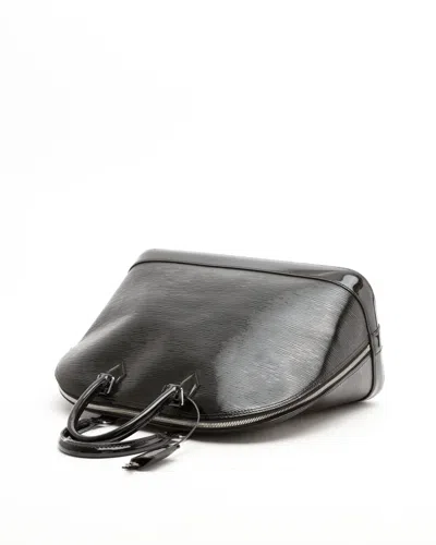 Pre-owned Louis Vuitton Electric Alma Gm Bag In Black