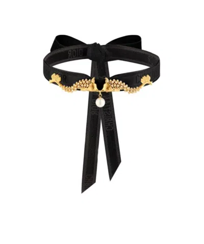 Dior Arabesque Choker In Black