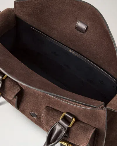 Mulberry Small Suede Roxanne Top-handle Bag In Pattern