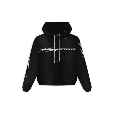 Hellstar Hstar Hoodie In Black