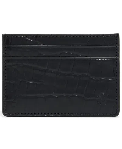 Brooks Brothers Men's Portland Compact Cardholder In Black