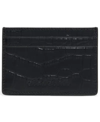 Brooks Brothers Men's Portland Compact Cardholder In Black