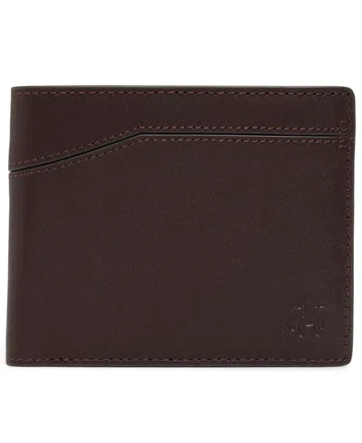 Brooks Brothers Men's Cayman Bi-fold Wallet In Brown