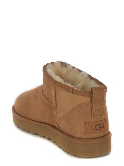 Ugg "classic Ultra Mini" Boots In Brown