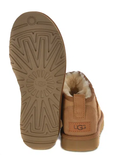 Ugg "classic Ultra Mini" Boots In Brown