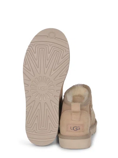 Ugg Boots  "classic Ultra Mini" In Neutral