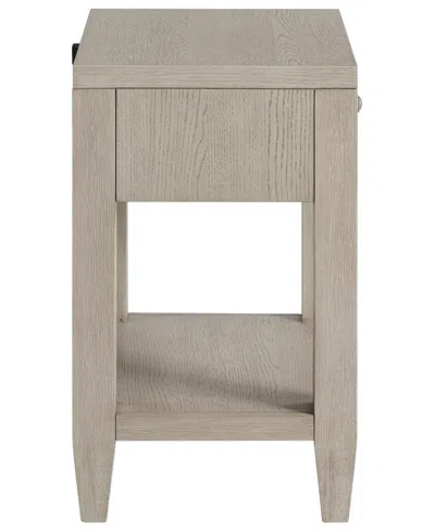 Macy's Furniture Sirena Drawer Storage Nightstand In Sand