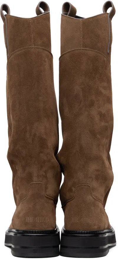 Attico Passeggiata Suede Leather Boots