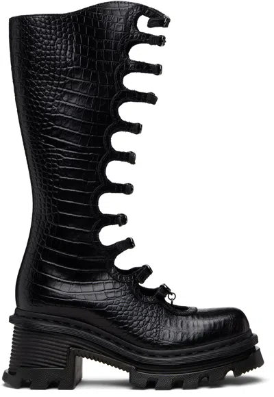 Marc Jacobs Black Dr. Martens Edition Kiki Boots