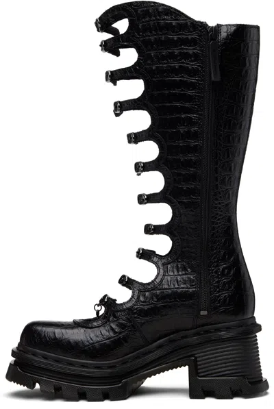 Marc Jacobs Black Dr. Martens Edition Kiki Boots