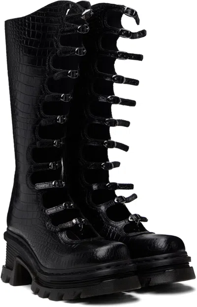 Marc Jacobs Black Dr. Martens Edition Kiki Boots