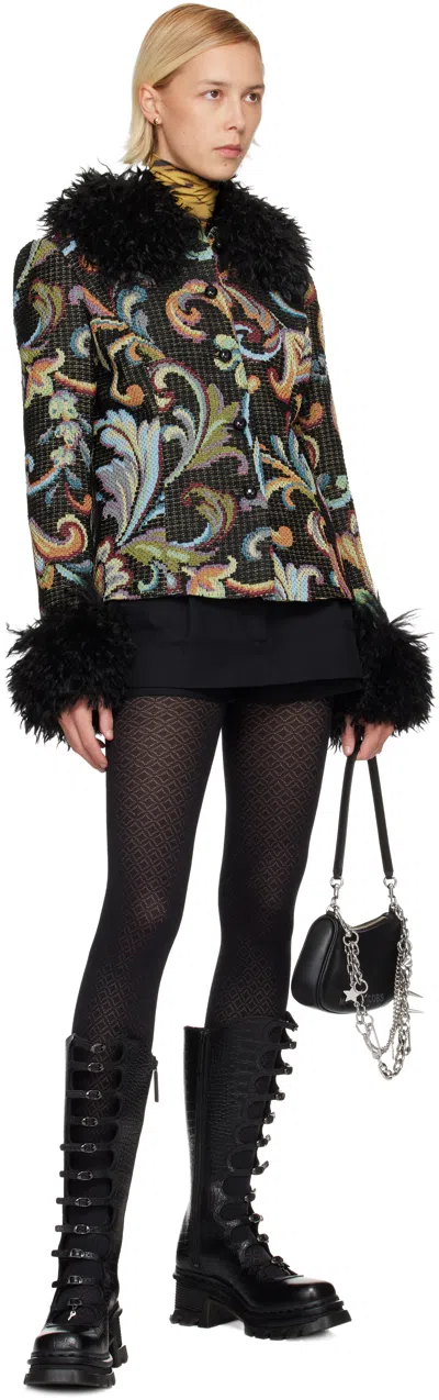 Marc Jacobs Black Dr. Martens Edition Kiki Boots