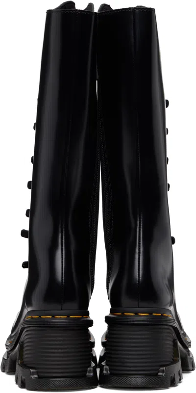 Marc Jacobs Black Dr. Martens Edition Kiki Boots