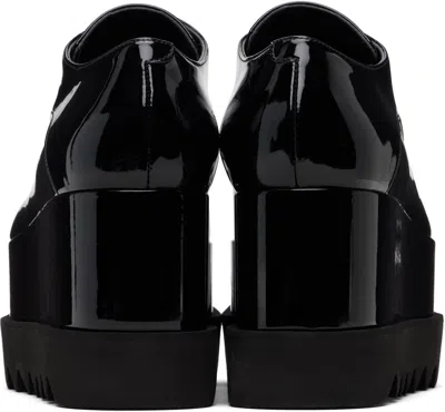 Stella Mccartney Black Limited Edition Elyse Monochrome Platform Derbys In Black
