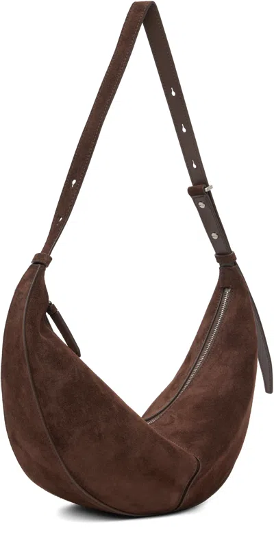 Proenza Schouler Brown Slide Soft Suede Bag In Brown