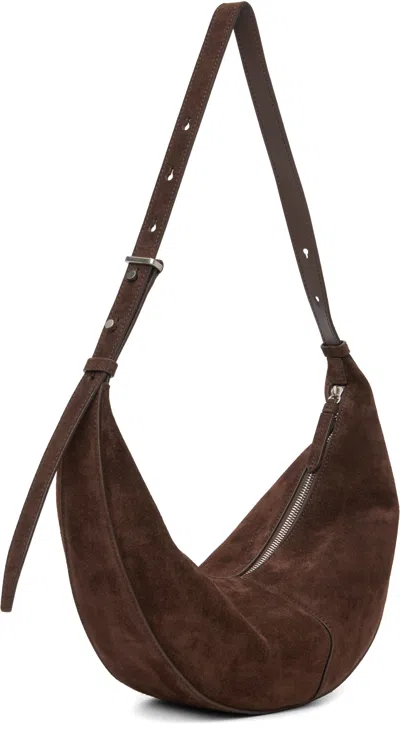 Proenza Schouler Brown Slide Soft Suede Bag In Brown