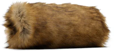 Toga Brown Hand Faux-fur Bag