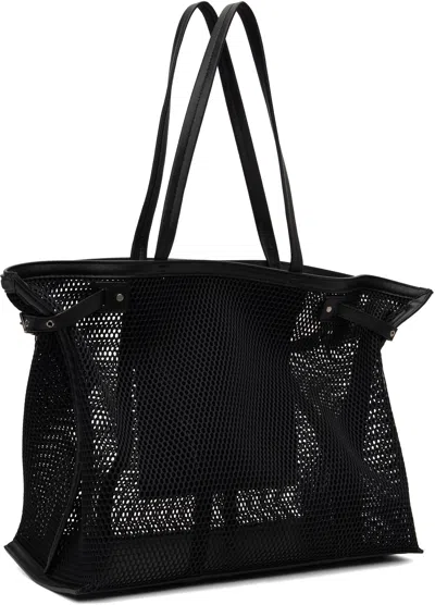 Proenza Schouler Black Days Carryall Mesh Tote In Black