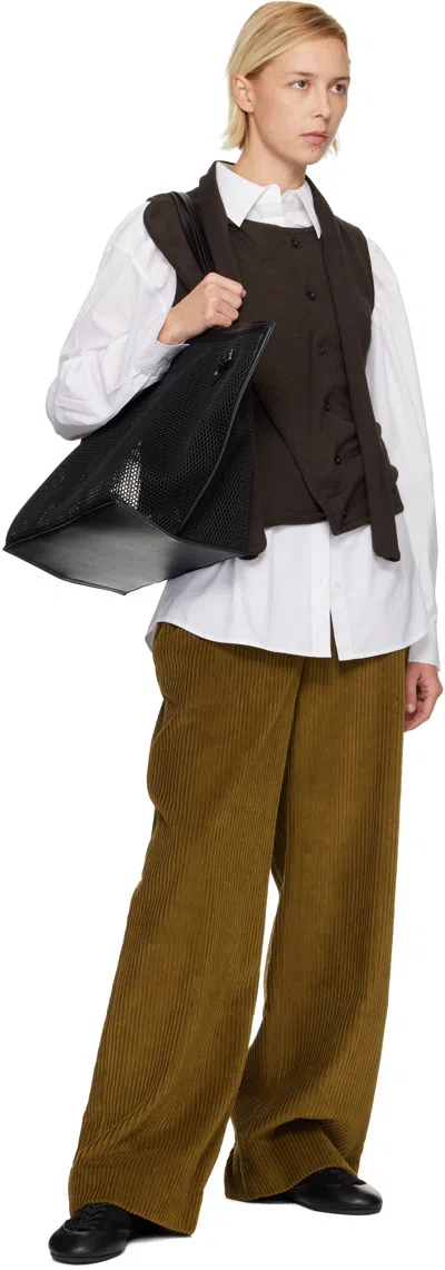 Proenza Schouler Black Days Carryall Mesh Tote In Black