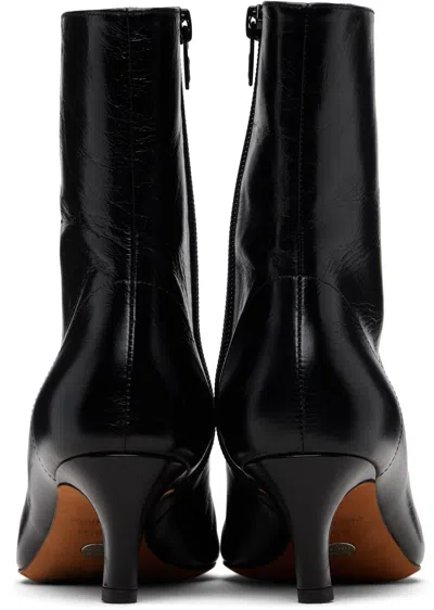Proenza Schouler Black Uma Ankle Boots In Black