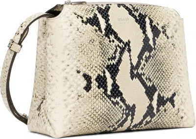 Khaite Off-white & Black Lina Crossbody Bag In Neutral