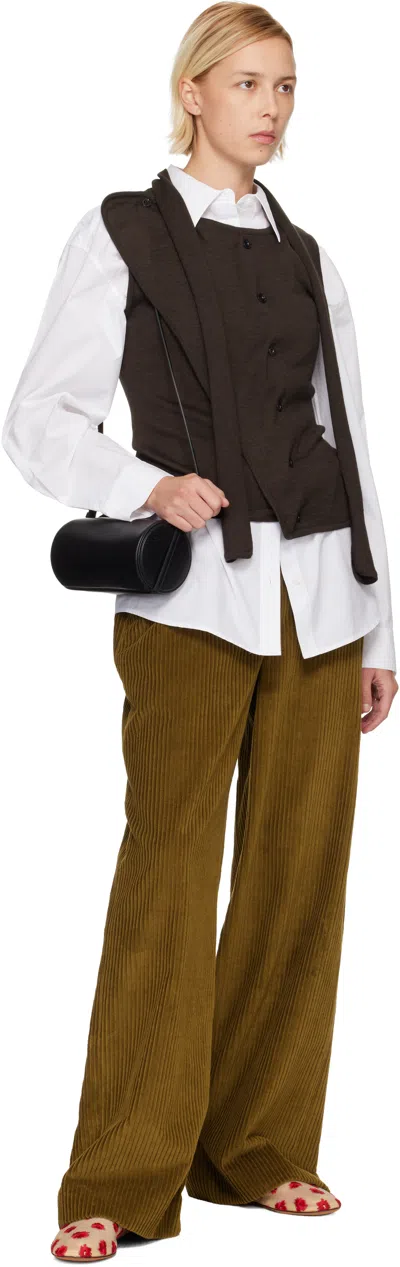 Proenza Schouler Black Crossbody Silo Bag In Black