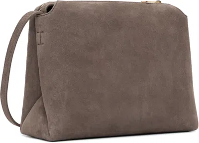 Khaite Brown Lina Crossbody Bag In Brown