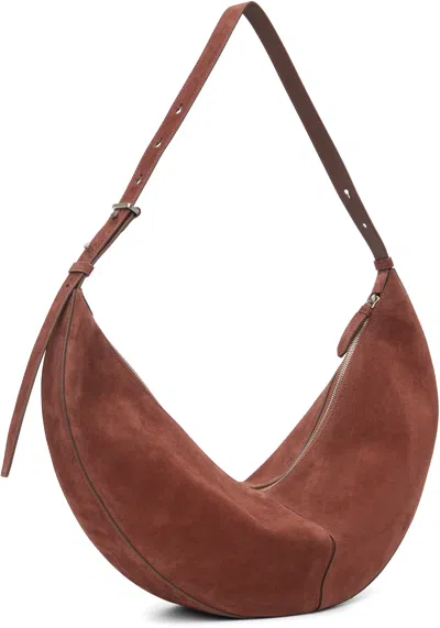 Proenza Schouler Brown Slide Soft Suede Bag In Brown