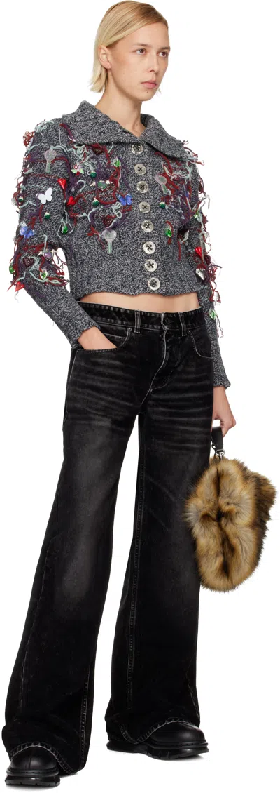 Dr. Martens Black 14xx Qubist Chelsea Boots In Black