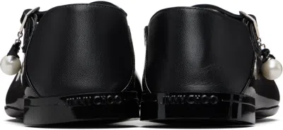 Jimmy Choo Black Eleri Ballerina Flats In Black