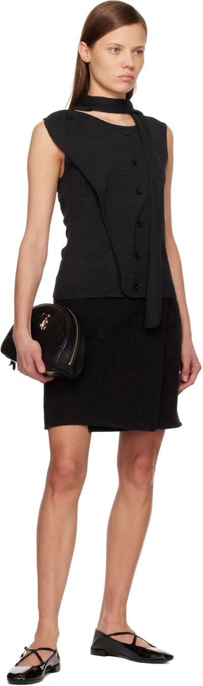 Jimmy Choo Black Eleri Ballerina Flats In Black