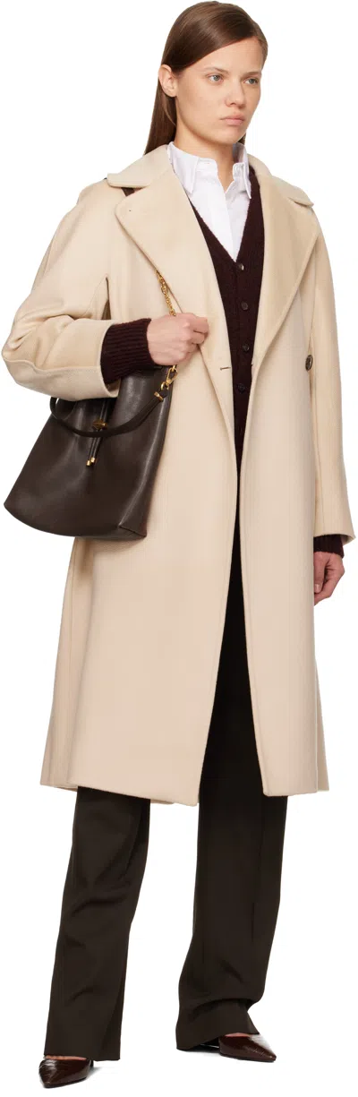 Jimmy Choo Brown Cinch Bucket Chain Bag In Multi