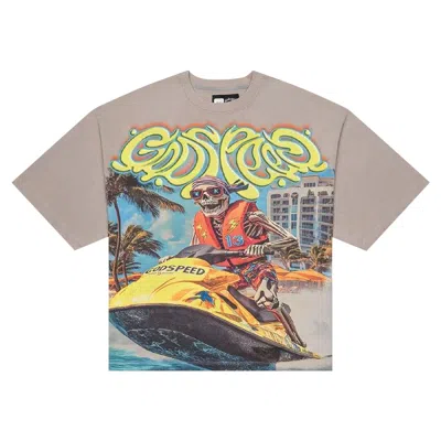 Pre-owned Godspeed Wave Runner 'stone Wash' | Multi-color | Men's Size L