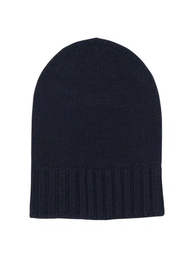 Vietti Merchandise Cashmere Beanie In Blue